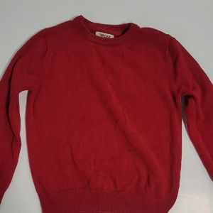 SOLD!!Kids Red Cherokee Sweater size 8/10